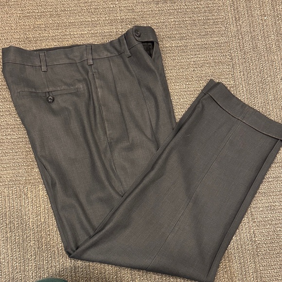 Perry Ellis Charcoal Dress Pants - Picture 1 of 2